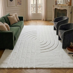 ALASKA - Tapis doux et élégant blanc - ALA294BLA ALASKA