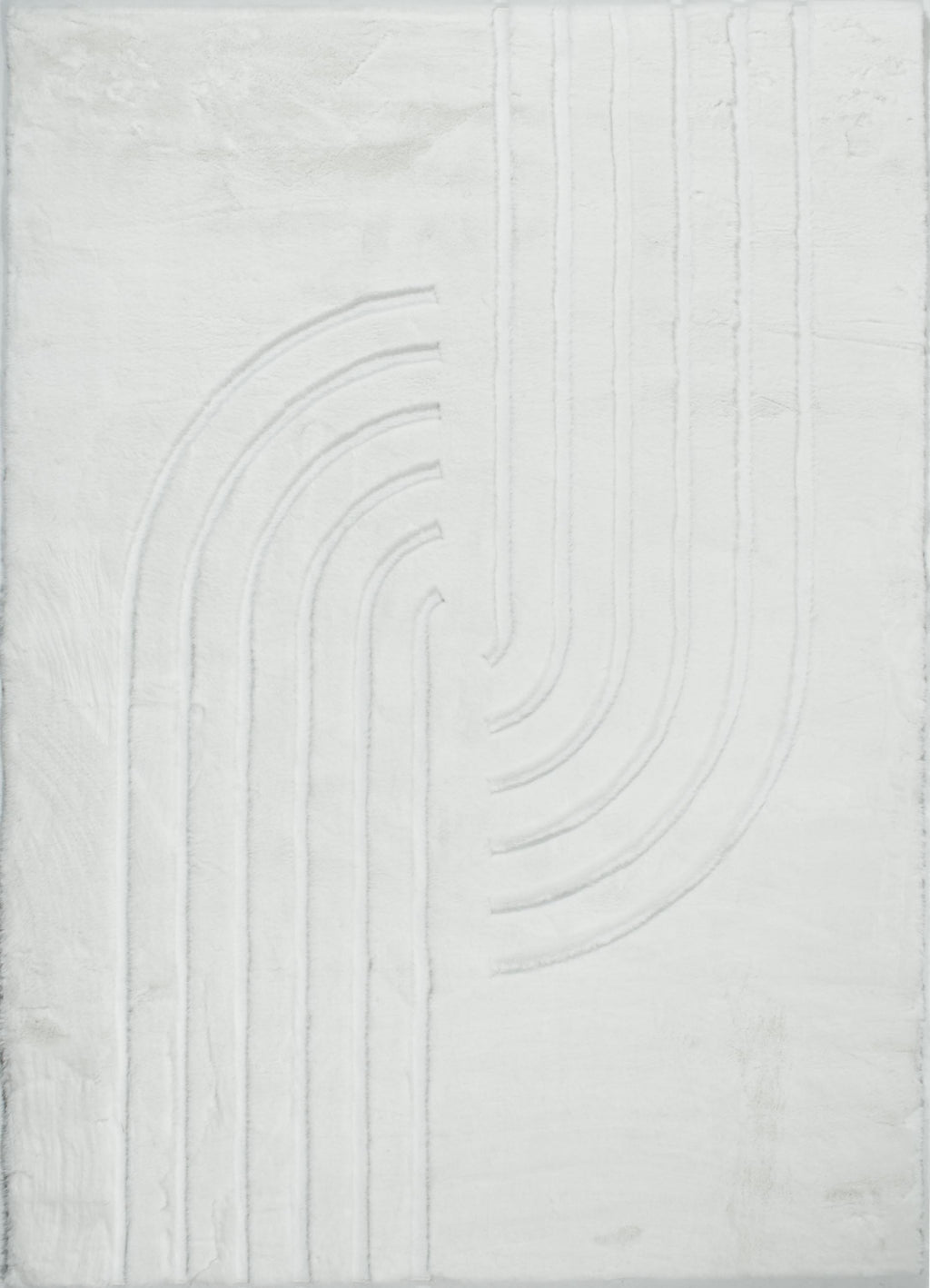 ALASKA : Tapis doux - élégant : ALA294BLA