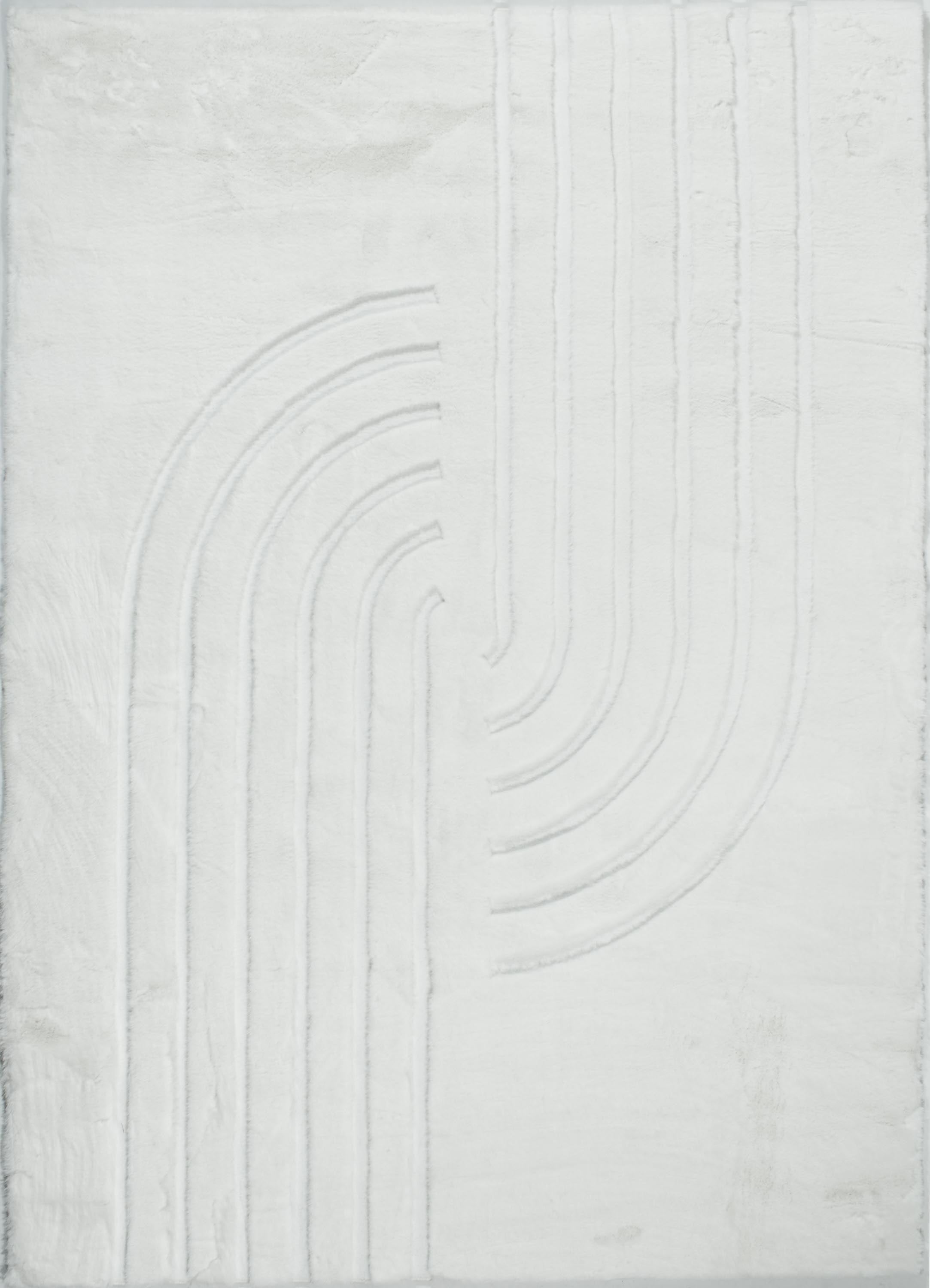 ALASKA : Tapis doux - élégant : ALA294BLA