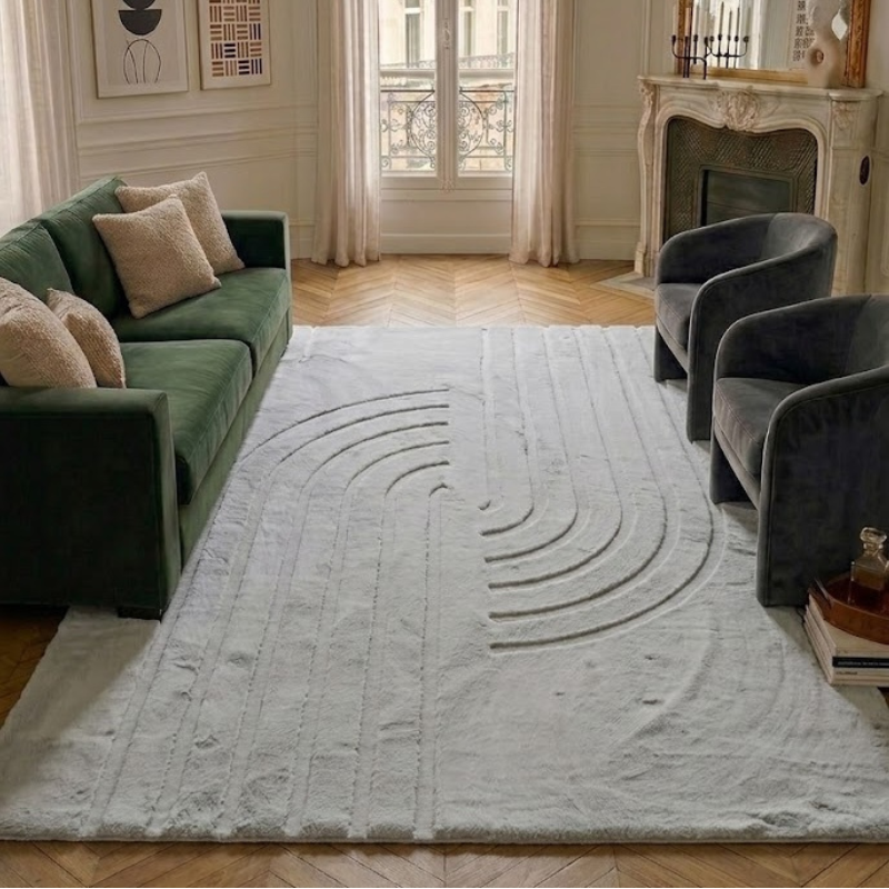 ALASKA - Tapis doux et élégant gris - ALA294GRI ALASKA