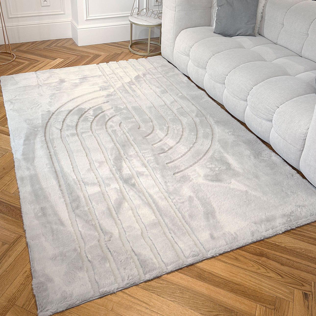 ALASKA - Tapis doux et élégant gris - ALA294GRI