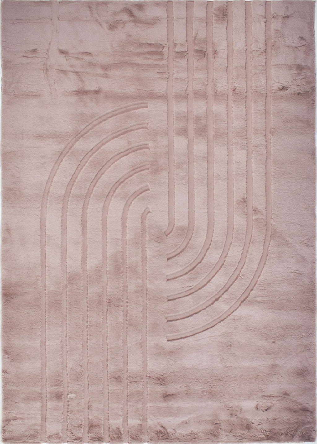 ALASKA - Tapis doux et élégant rose - ALA294ROS