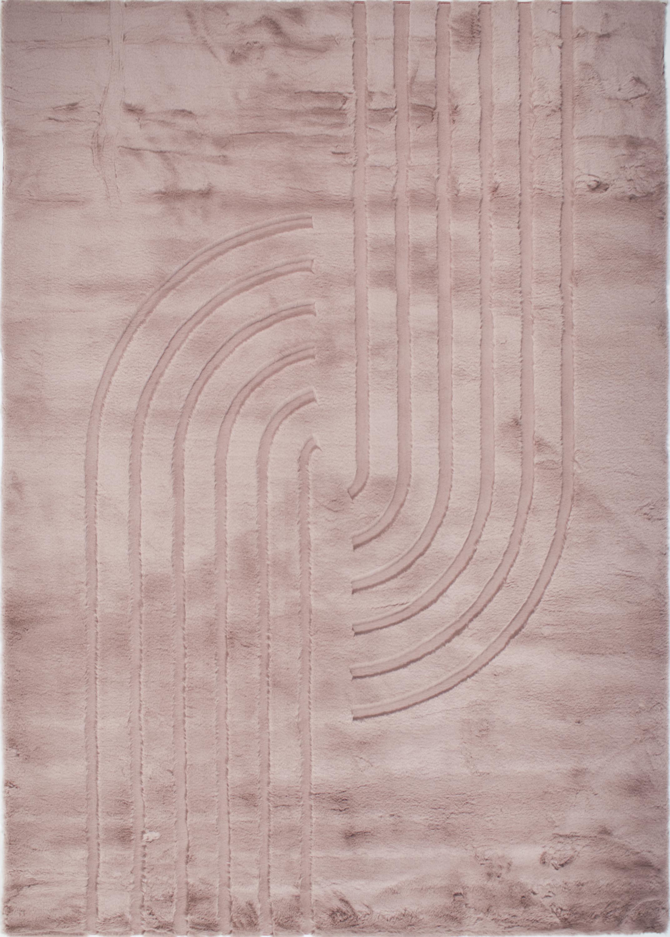 ALASKA - Tapis doux et élégant rose - ALA294ROS