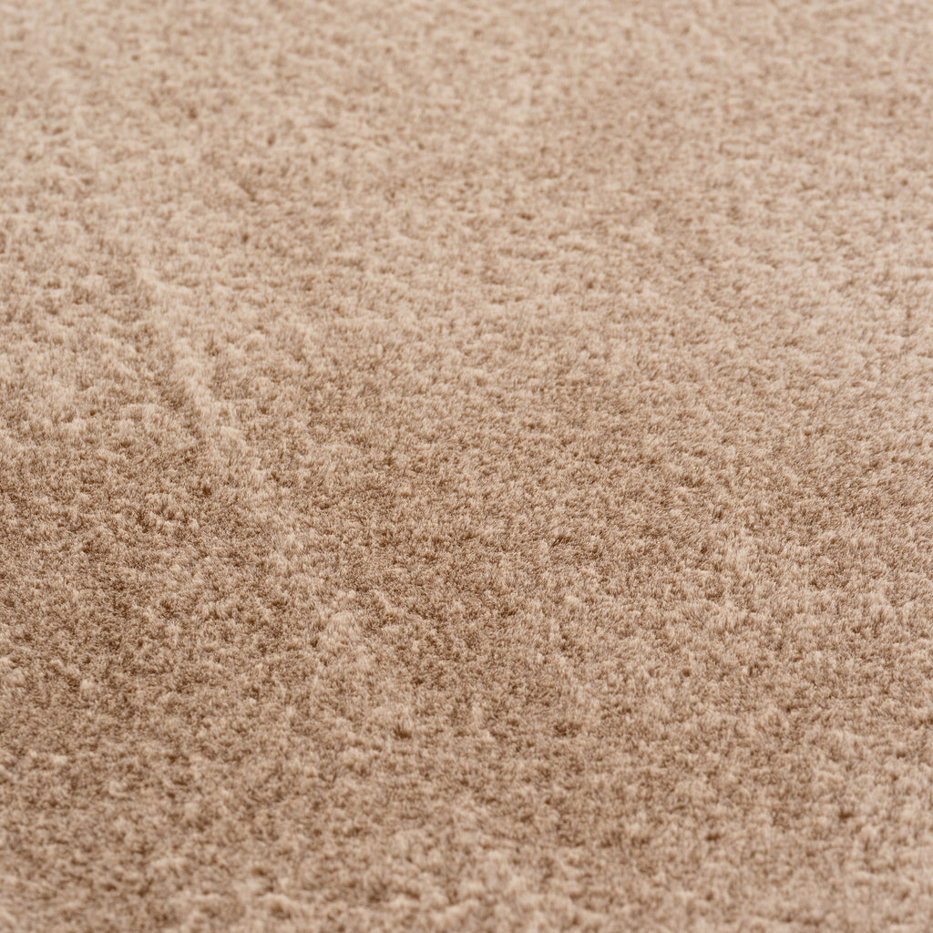 ALBA - Tapis Beige Rond à Poils Courts Doux - ALB1400BEI ALBA