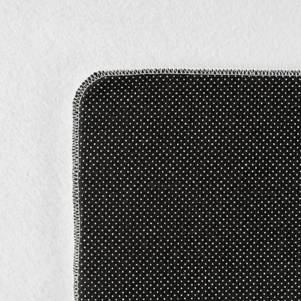 ALBA - Tapis Blanc Rond à Poils Courts Doux - ALB1400BLA ALBA