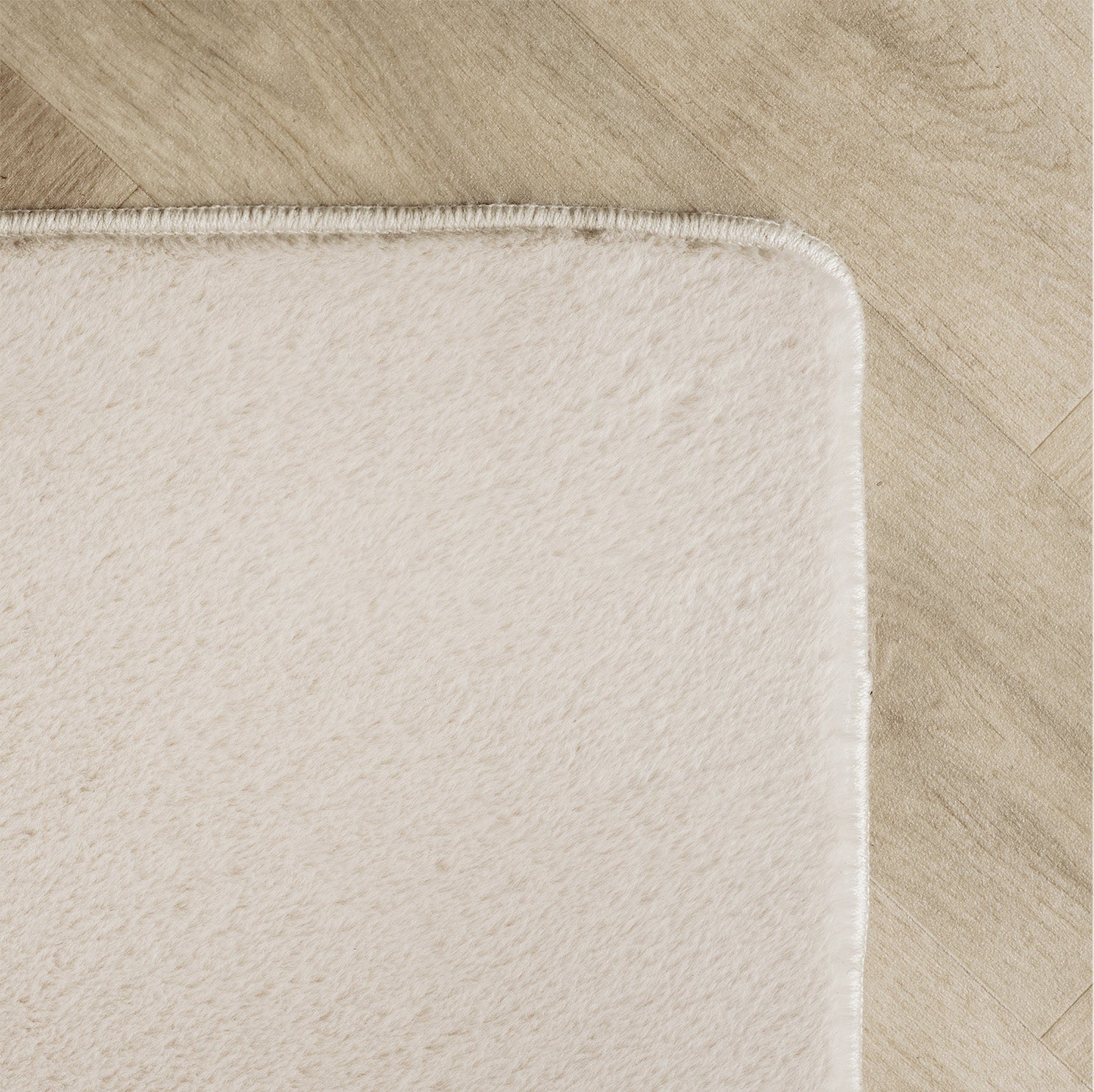 ALBA - Tapis Crème à Poils Courts Doux - ALB1400CRE ALBA