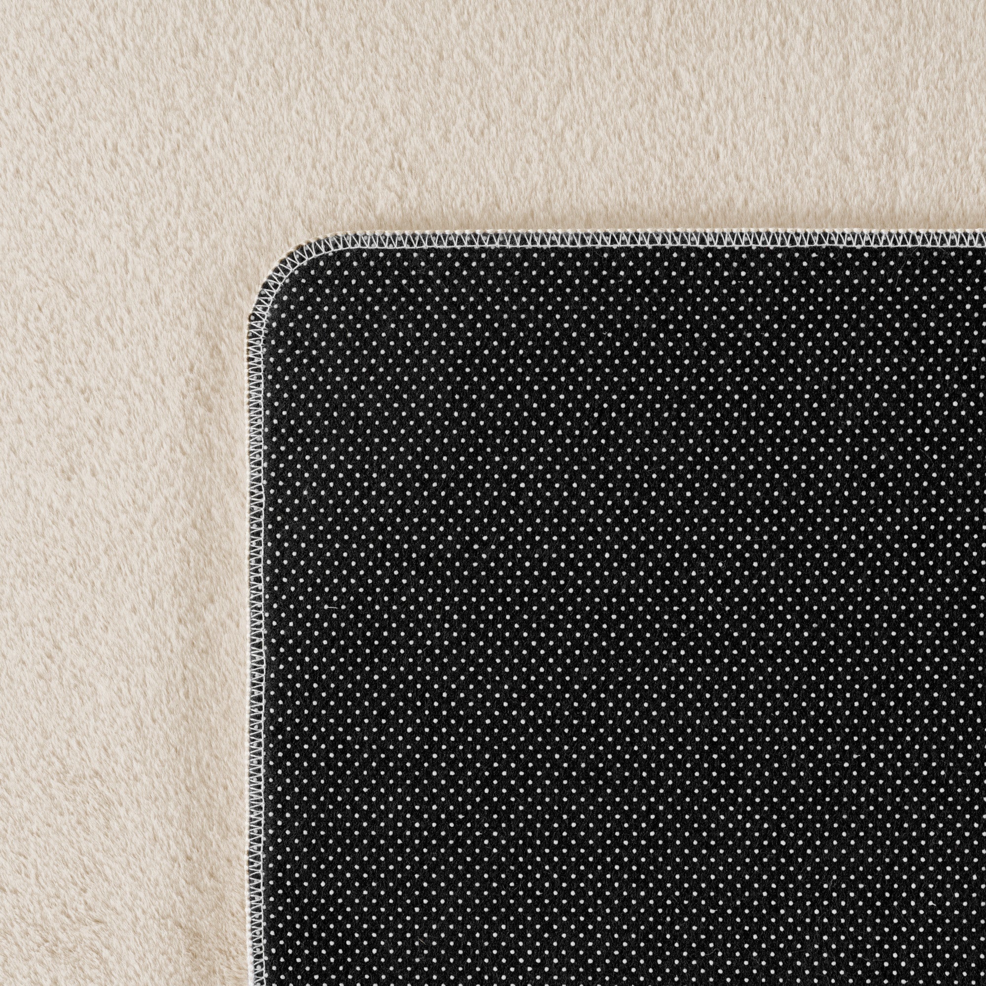 ALBA - Tapis Crème à Poils Courts Doux - ALB1400CRE ALBA