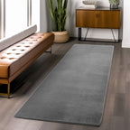 ALBA - Tapis Gris à Poils Courts Doux - ALB1400GRI ALBA