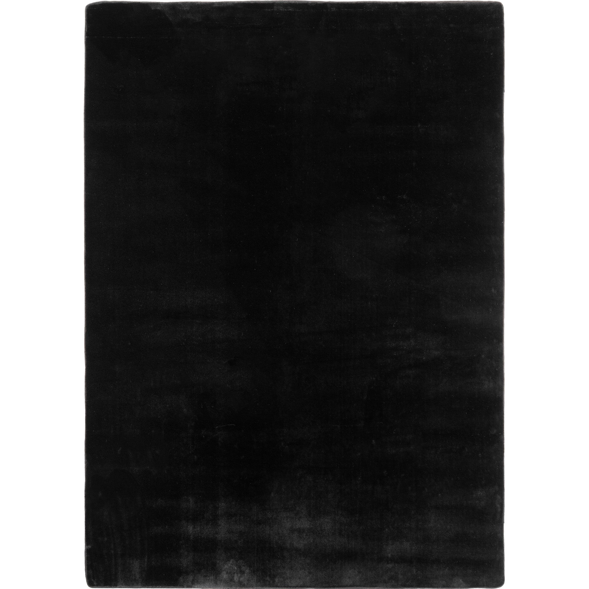 ALBA - Tapis Noir à Poils Courts Doux - ALB1400NOI ALBA