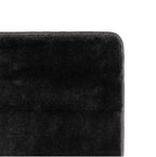 ALBA - Tapis Noir à Poils Courts Doux - ALB1400NOI ALBA