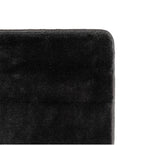 ALBA - Tapis Noir Rond à Poils Courts Doux - ALB1400NOI ALBA