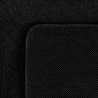 ALBA - Tapis Noir à Poils Courts Doux - ALB1400NOI ALBA