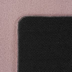 ALBA - Tapis Rose Rond à Poils Courts Doux - ALB1400ROS ALBA