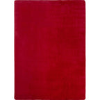 ALBA - Tapis Rouge à Poils Courts Doux - ALB1400ROU ALBA