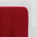 ALBA - Tapis Rouge Rond à Poils Courts Doux - ALB1400ROU ALBA