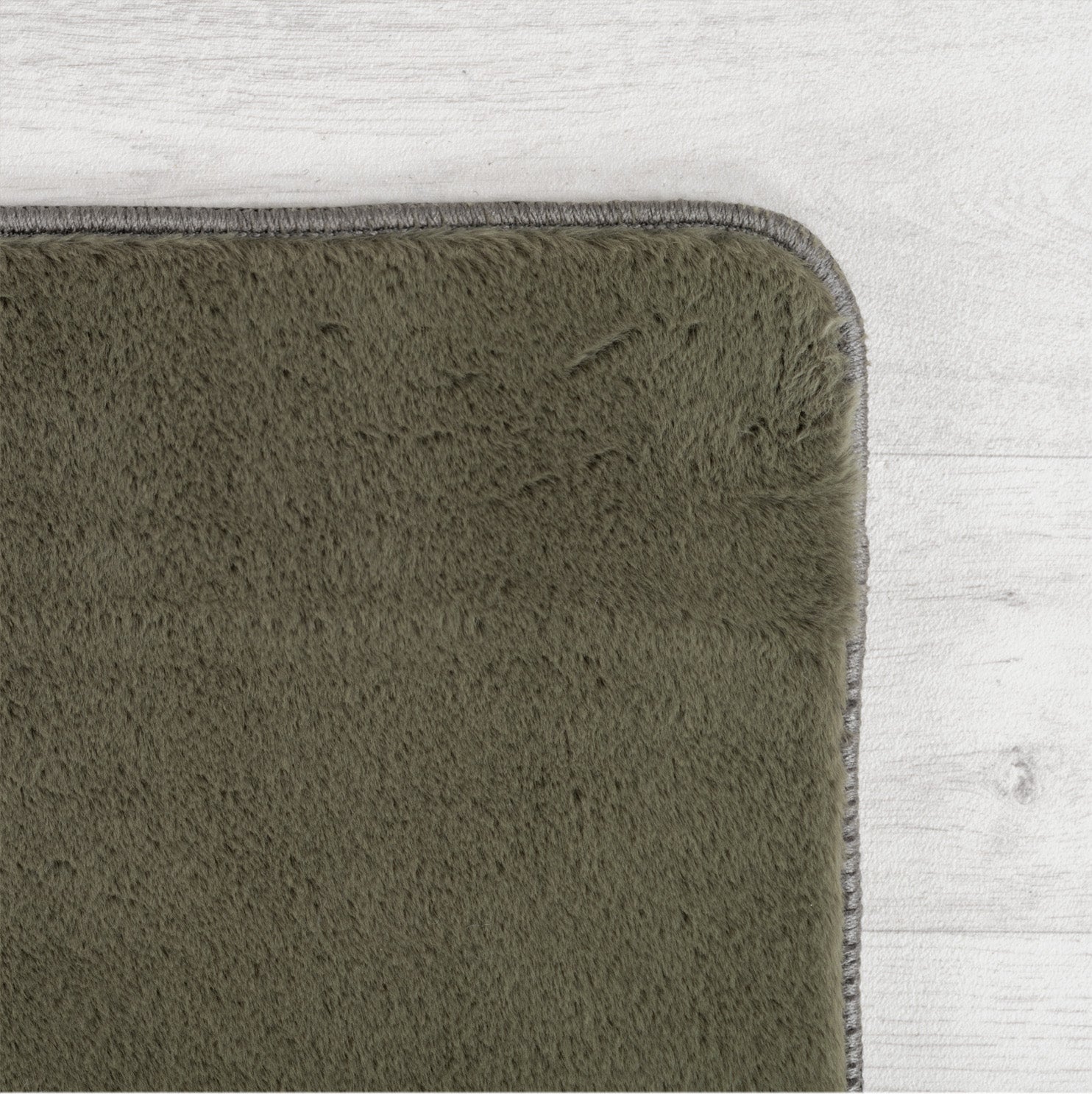 ALBA - Tapis Vert Rond à Poils Courts Doux - ALB1400VER ALBA