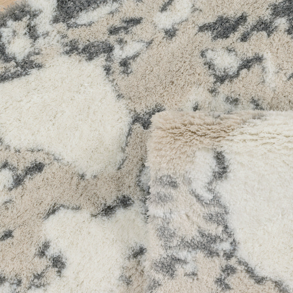 Tapis à poils longs - Beige - Collection Alena ALENA