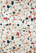 Tapis de bain multicolore : ALM749MUL - Nazar rugs