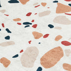 Tapis de bain multicolore : ALM749MUL tapis salon nazar