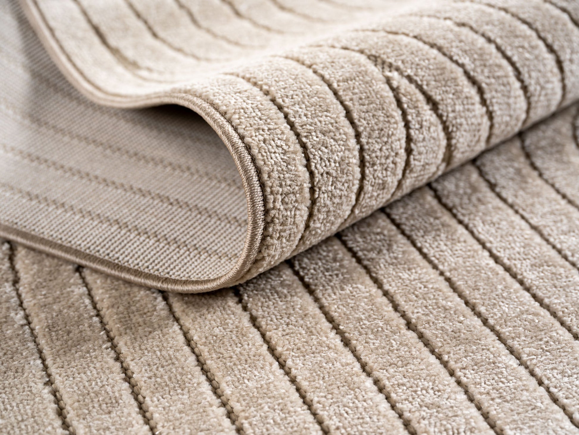 ALVORA - Tapis intérieur/extérieur beige à motif géométrique - ALV1201BEI ALVORA