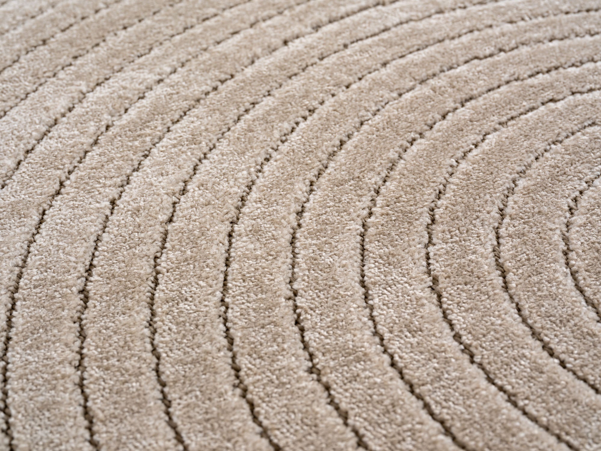 ALVORA - Tapis intérieur/extérieur beige à motif géométrique - ALV1201BEI ALVORA