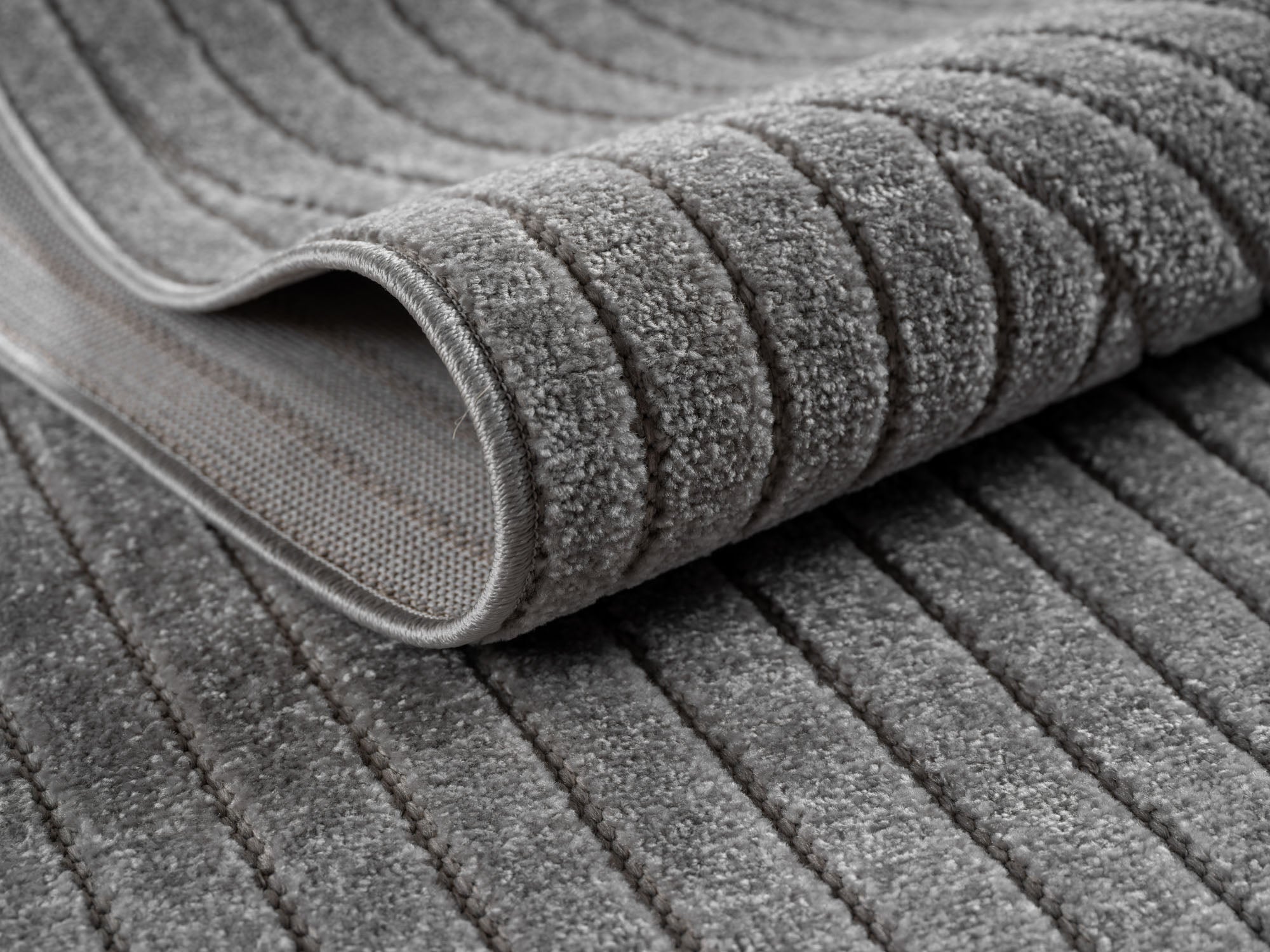 ALVORA - Tapis intérieur/extérieur gris à motif géométrique - ALV1201GRI ALVORA