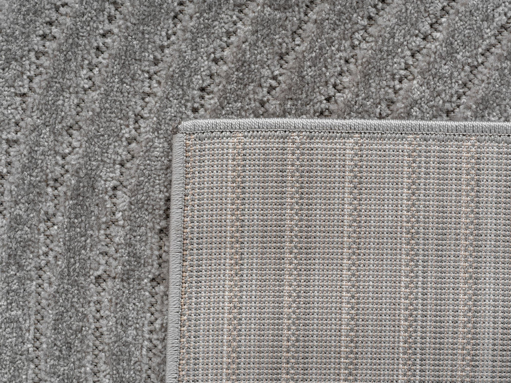 ALVORA - Tapis intérieur/extérieur gris à motif géométrique - ALV1201GRI ALVORA