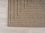 ALVORA - Tapis intérieur/extérieur beige à motif graphique - ALV1202BEI ALVORA
