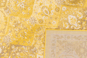 Tapis vintage jaune : ANA768JAU - Nazar rugs
