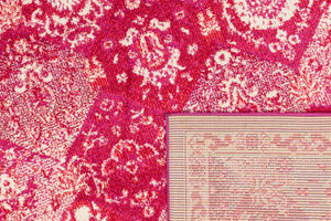 Tapis vintage rose framboise : ANA768ROS - Nazar rugs