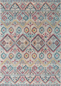 Tapis vintage à motif : ANA770MUL - Nazar rugs