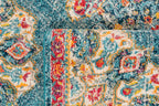 Tapis à motif turquoise : ANA777TUR ANATOLIA
