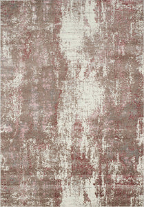 Tapis vintage rose en laine artificielle : ANT710ROS - Nazar rugs