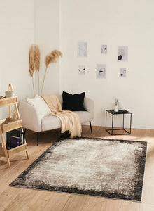 Tapis d'intérieur vintage beige : ANT712BEIGE
