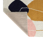 Tapis enfant multicolore à motif géométrique : AQU128MUL AQUARELLE