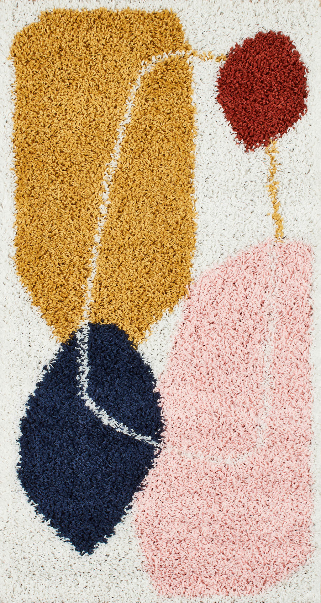 Tapis enfant multicolore à motif géométrique : AQU128MUL AQUARELLE