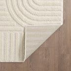 ART - tapis rectangulaire design en relief : ART1121CRE ART