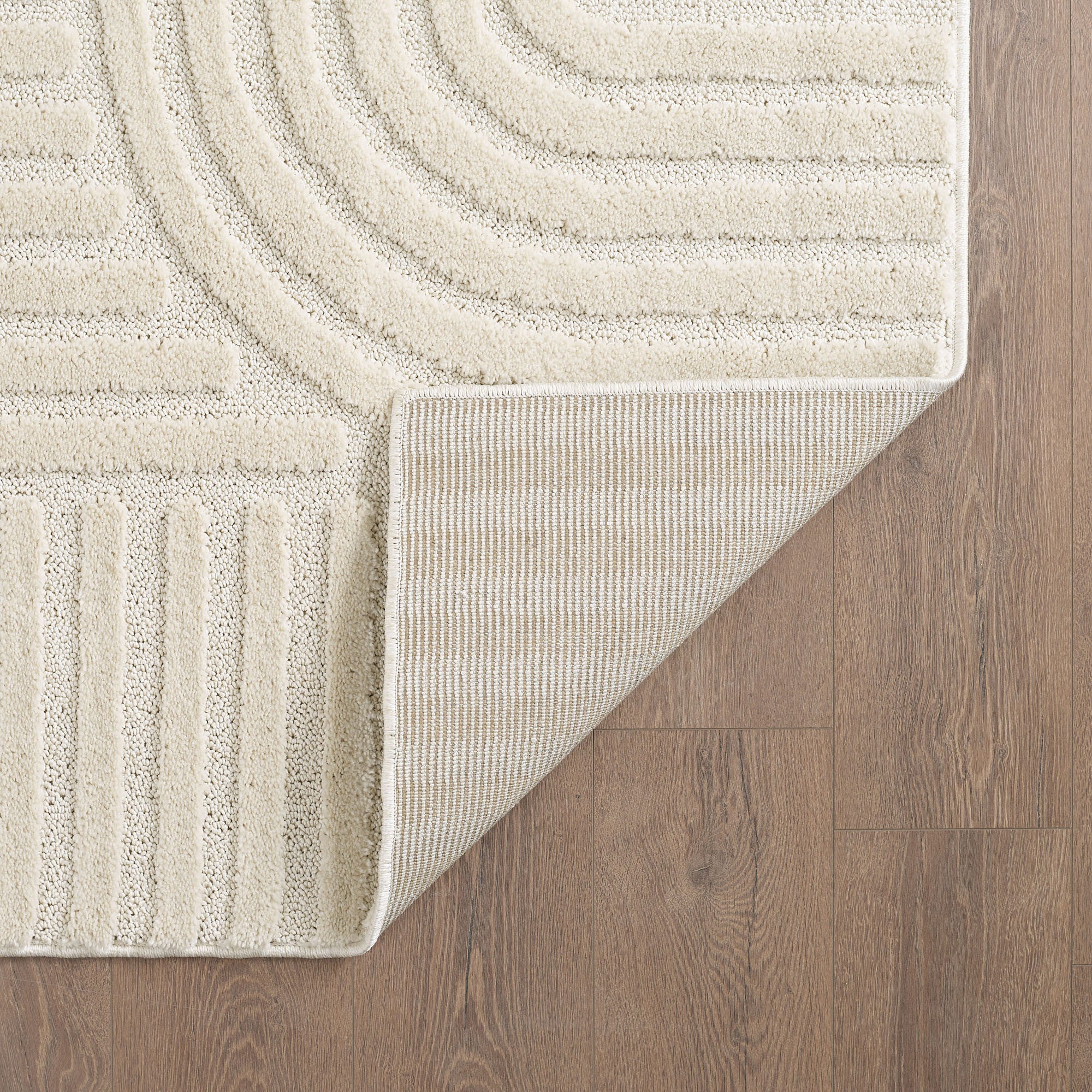 ART - tapis rectangulaire design en relief : ART1121CRE ART