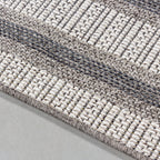 ARUBA - Tapis intérieur / extérieur à motif géométrique crème - ARU4901CRE ARUBA