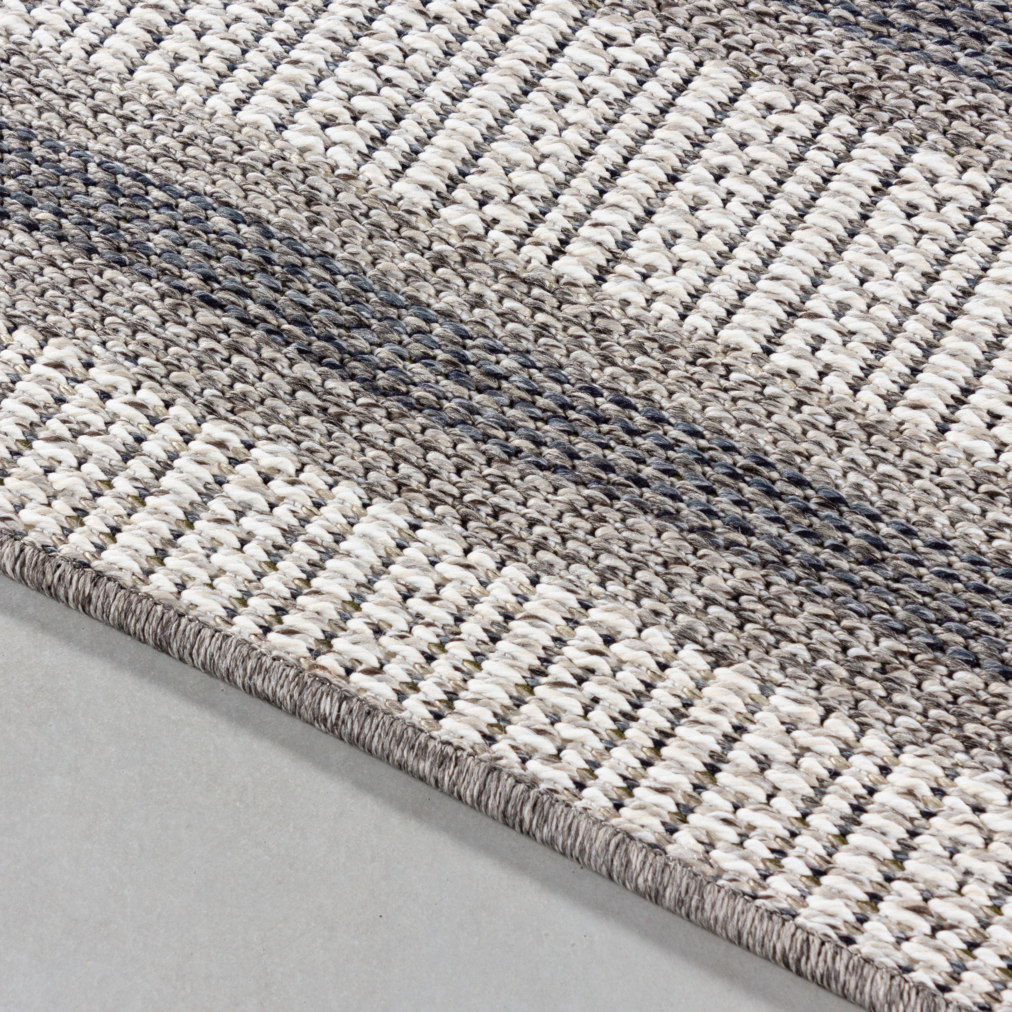 ARUBA - Tapis intérieur / extérieur à motif géométrique crème - ARU4901CRE ARUBA