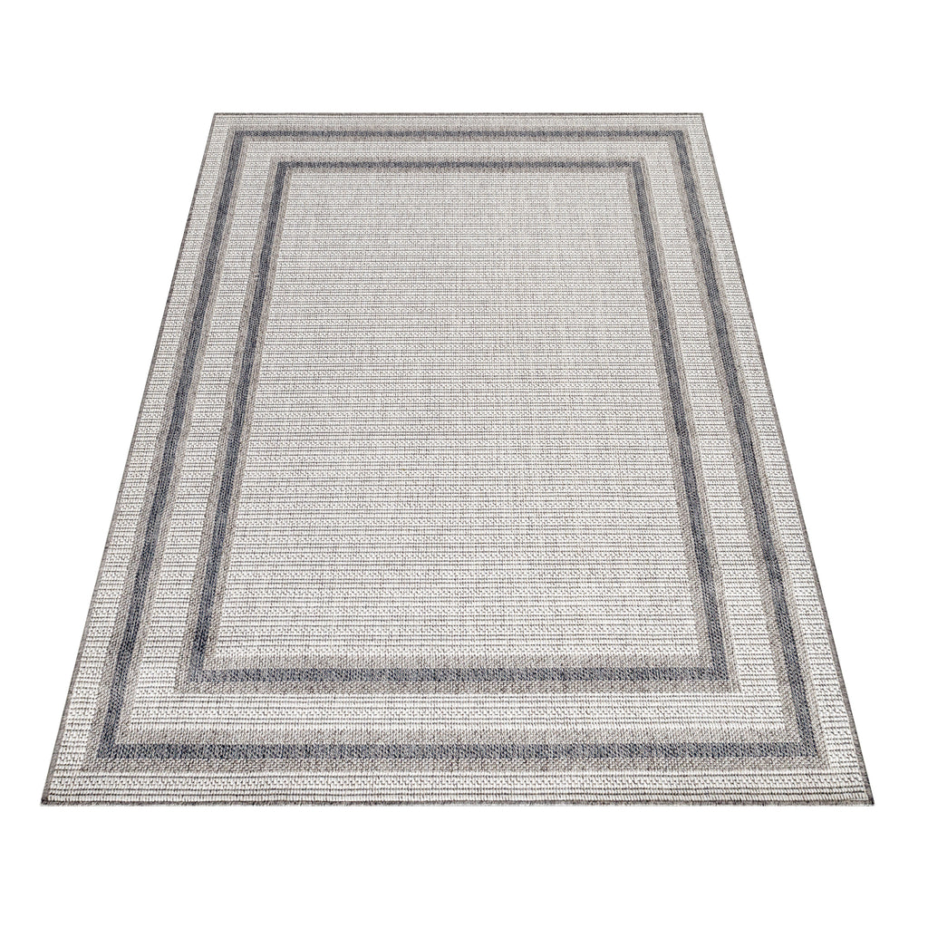 ARUBA - Tapis intérieur / extérieur à motif géométrique crème - ARU4901CRE ARUBA