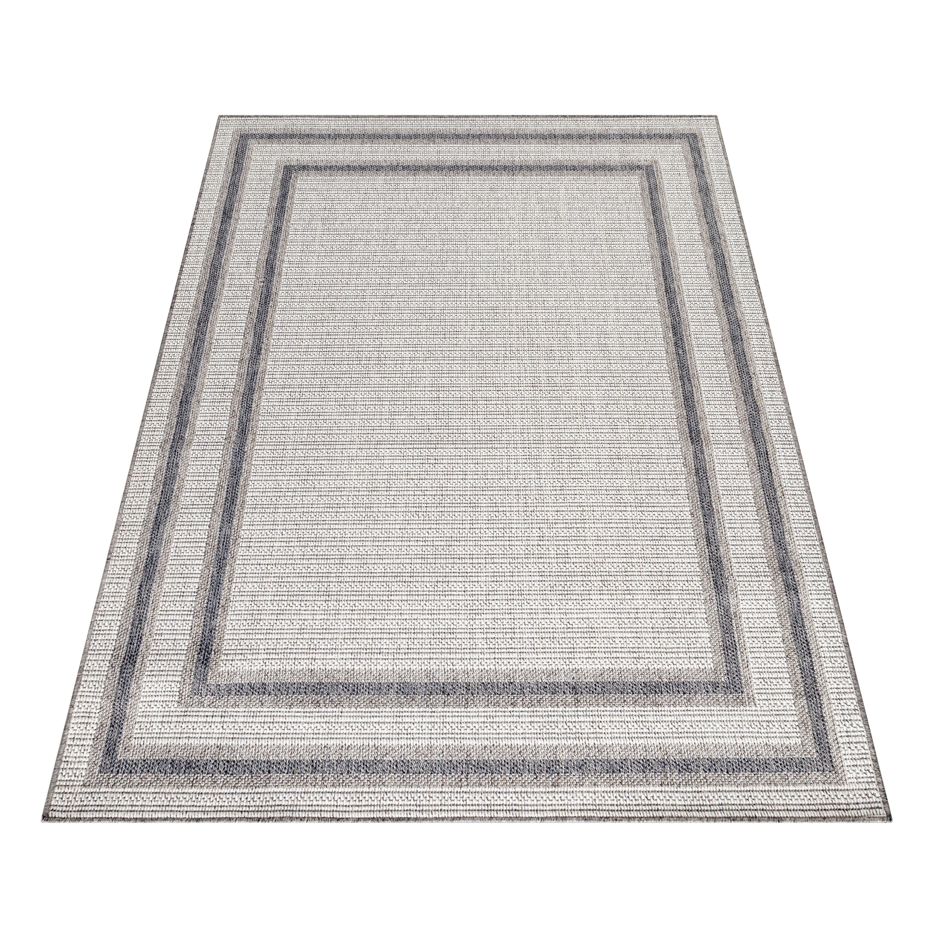 ARUBA - Tapis intérieur / extérieur à motif géométrique crème - ARU4901CRE ARUBA
