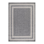 ARUBA - Tapis intérieur / extérieur à motif géométrique gris - ARU4901GRI ARUBA