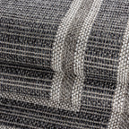 ARUBA - Tapis intérieur / extérieur à motif géométrique gris - ARU4901GRI ARUBA