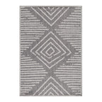 ARUBA - Tapis intérieur / extérieur à motif berbère gris - ARU4902GRI ARUBA