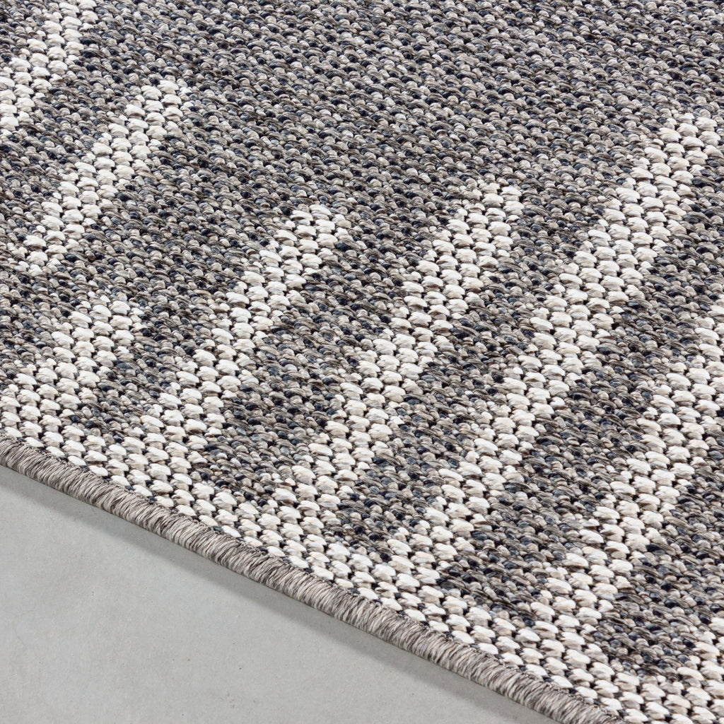 ARUBA - Tapis intérieur / extérieur à motif berbère gris - ARU4902GRI ARUBA
