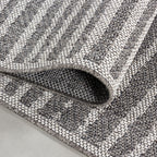 ARUBA - Tapis intérieur / extérieur à motif berbère gris - ARU4902GRI ARUBA