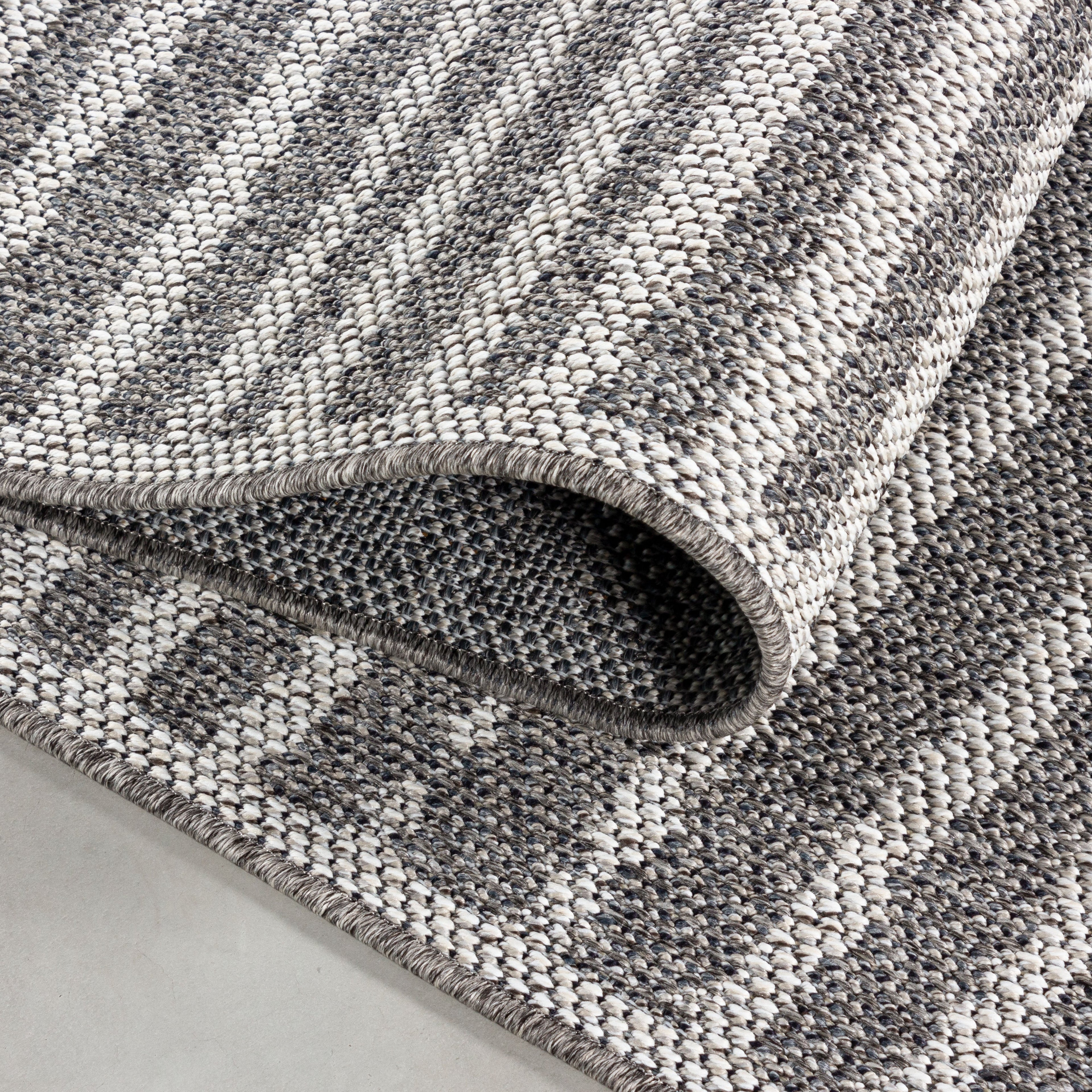 ARUBA - Tapis intérieur / extérieur à motif berbère gris - ARU4902GRI ARUBA