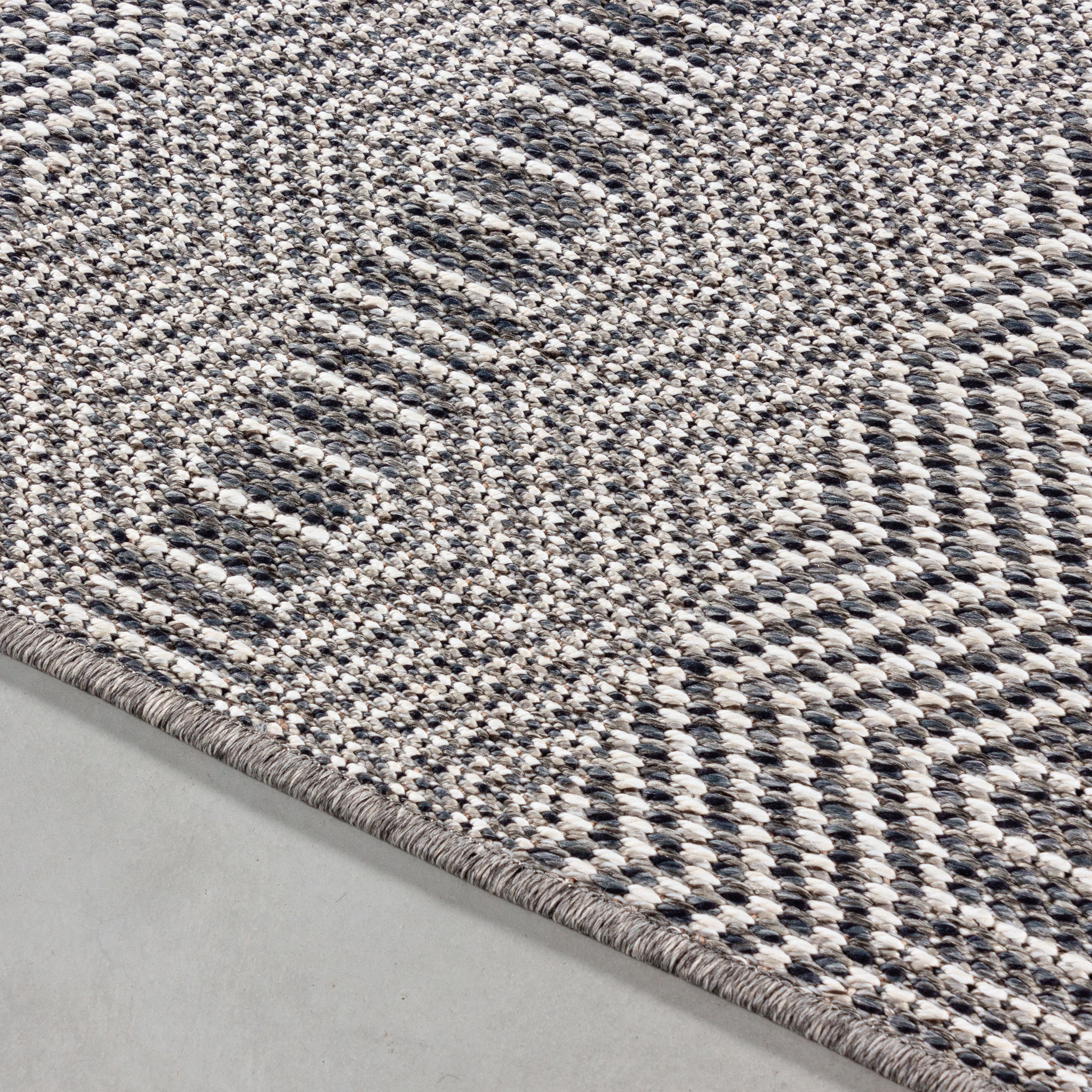ARUBA - Tapis intérieur / extérieur à motif contemporain gris - ARU4903GRI ARUBA