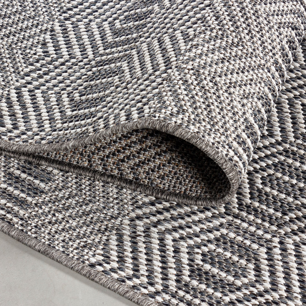 ARUBA - Tapis intérieur / extérieur à motif contemporain gris - ARU4903GRI ARUBA